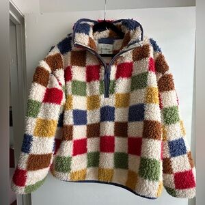 RARE The Great Eddie Bauer Plush Fleece 1/4 Zip